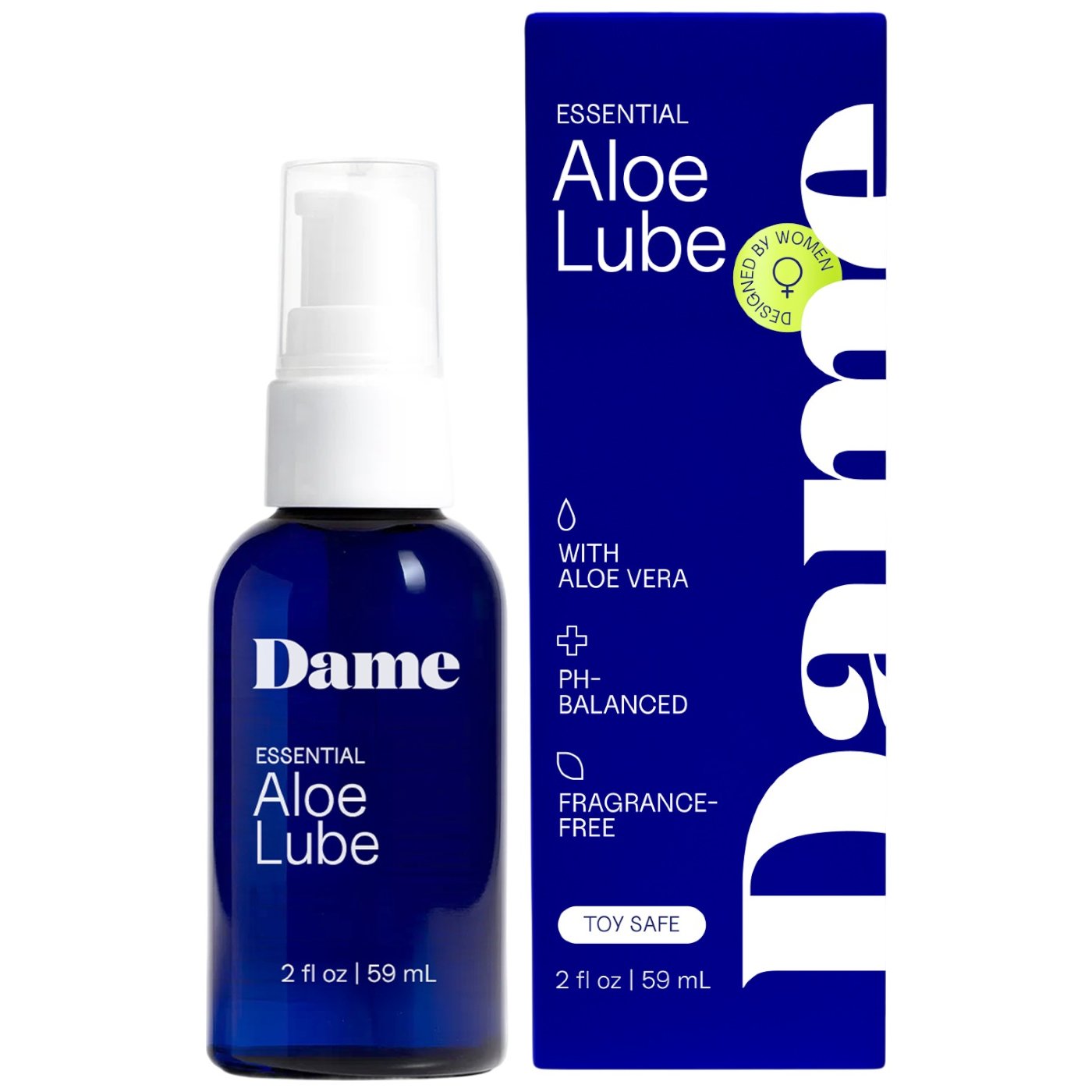 Dame Aloe Lube Plant-Powered Water-Based Lubricant 59ml
