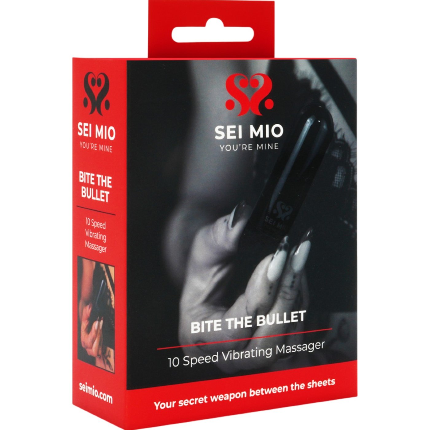 Sei Mio Bite The Bullet Rechargeable 10 Speed Vibrating Massager