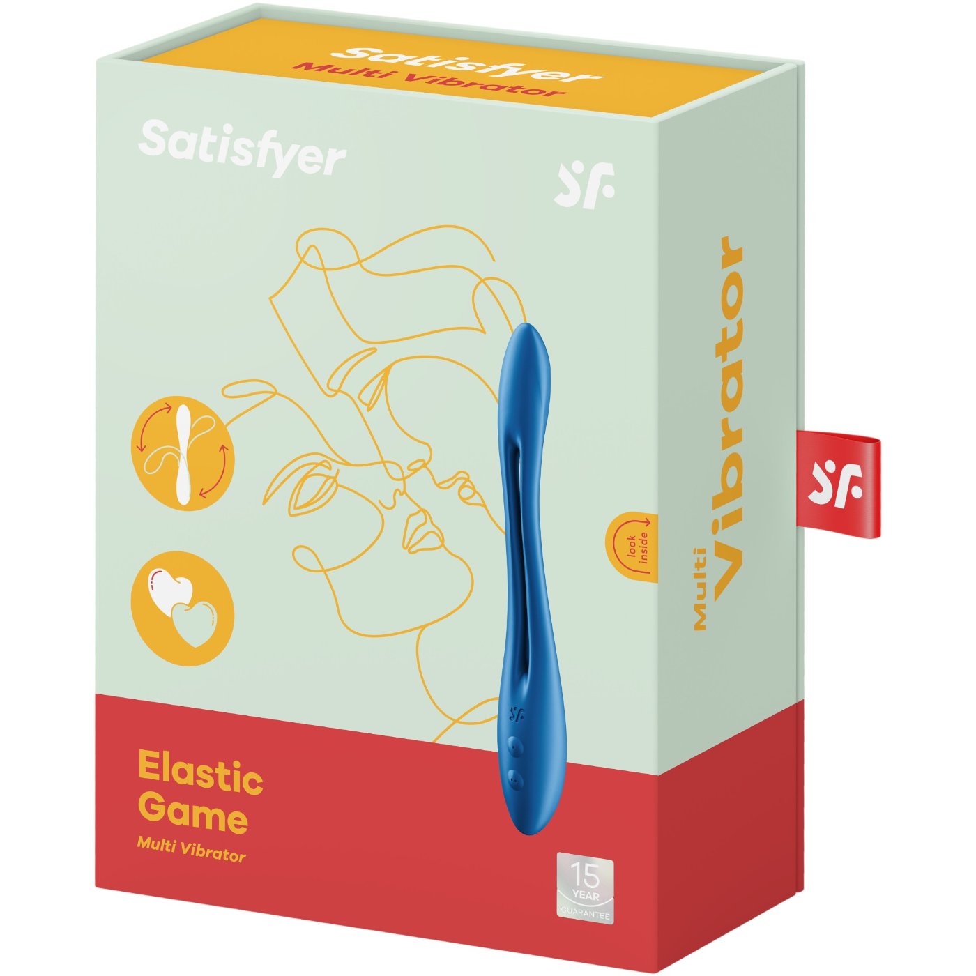 Satisfyer Elastic Game Bendable Rechargeable Multi Vibrator