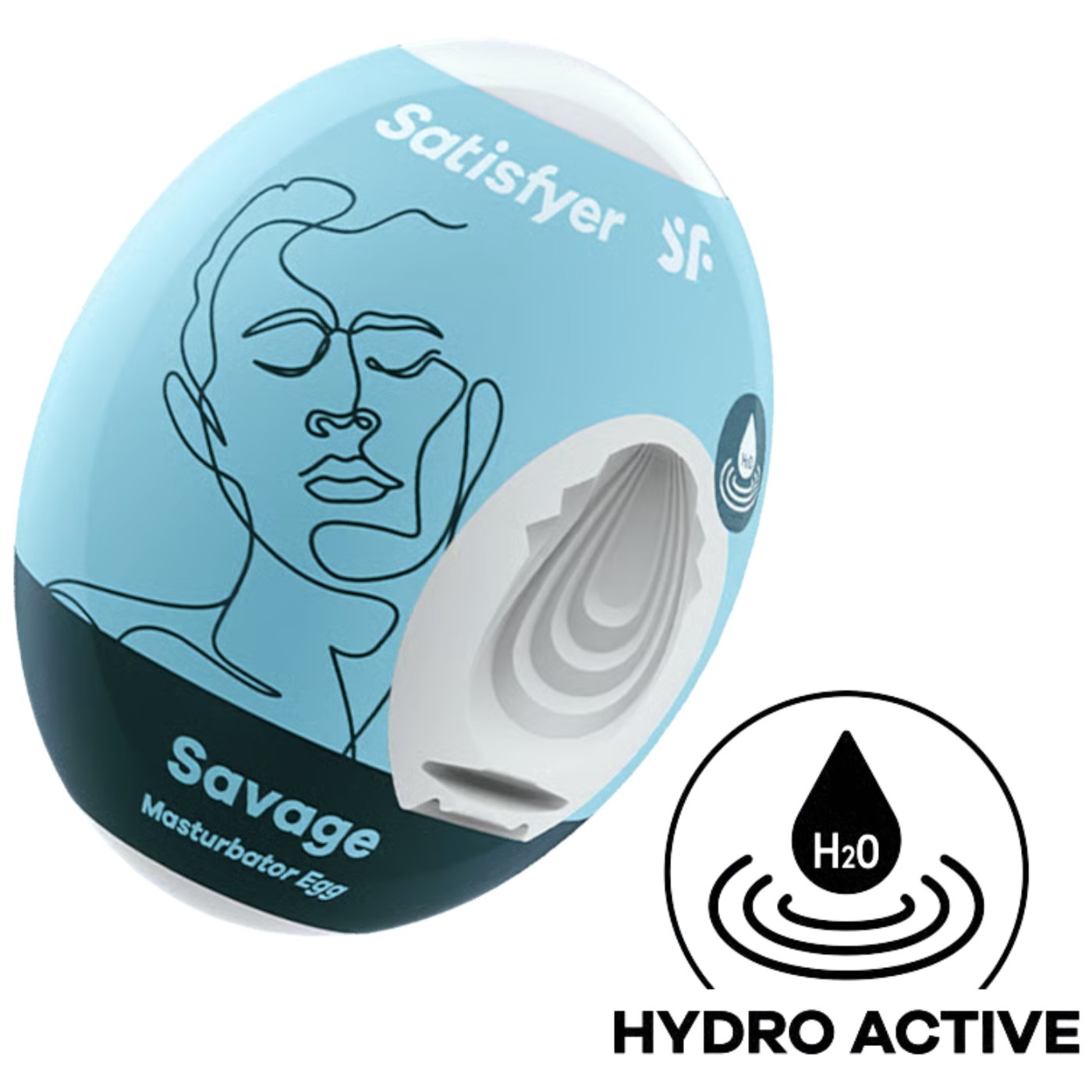 Satisfyer Savage Male Masturbator Egg