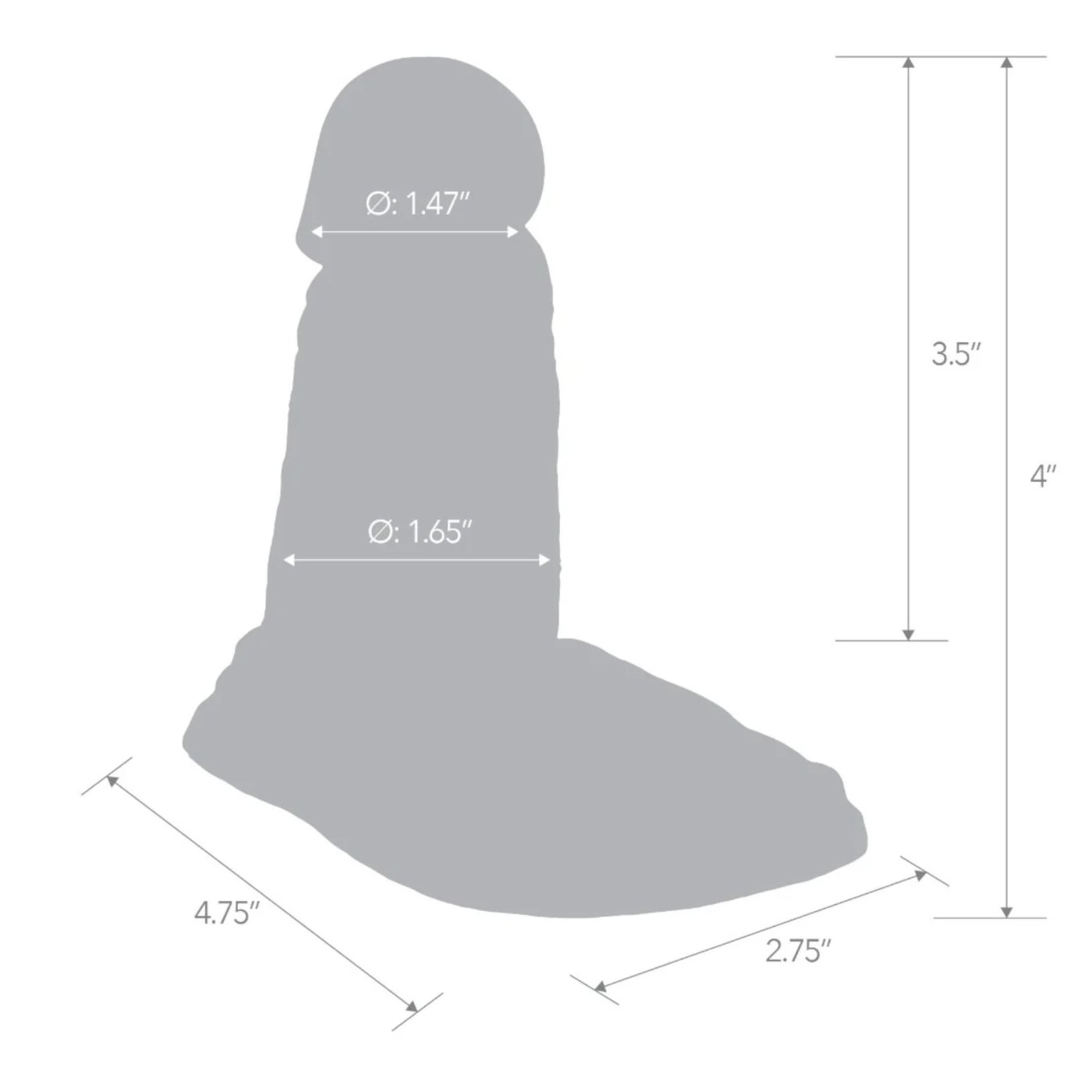 Blue Line 4 Inch Super Real Penis Extension Sleeve with Ball Constriction Loop