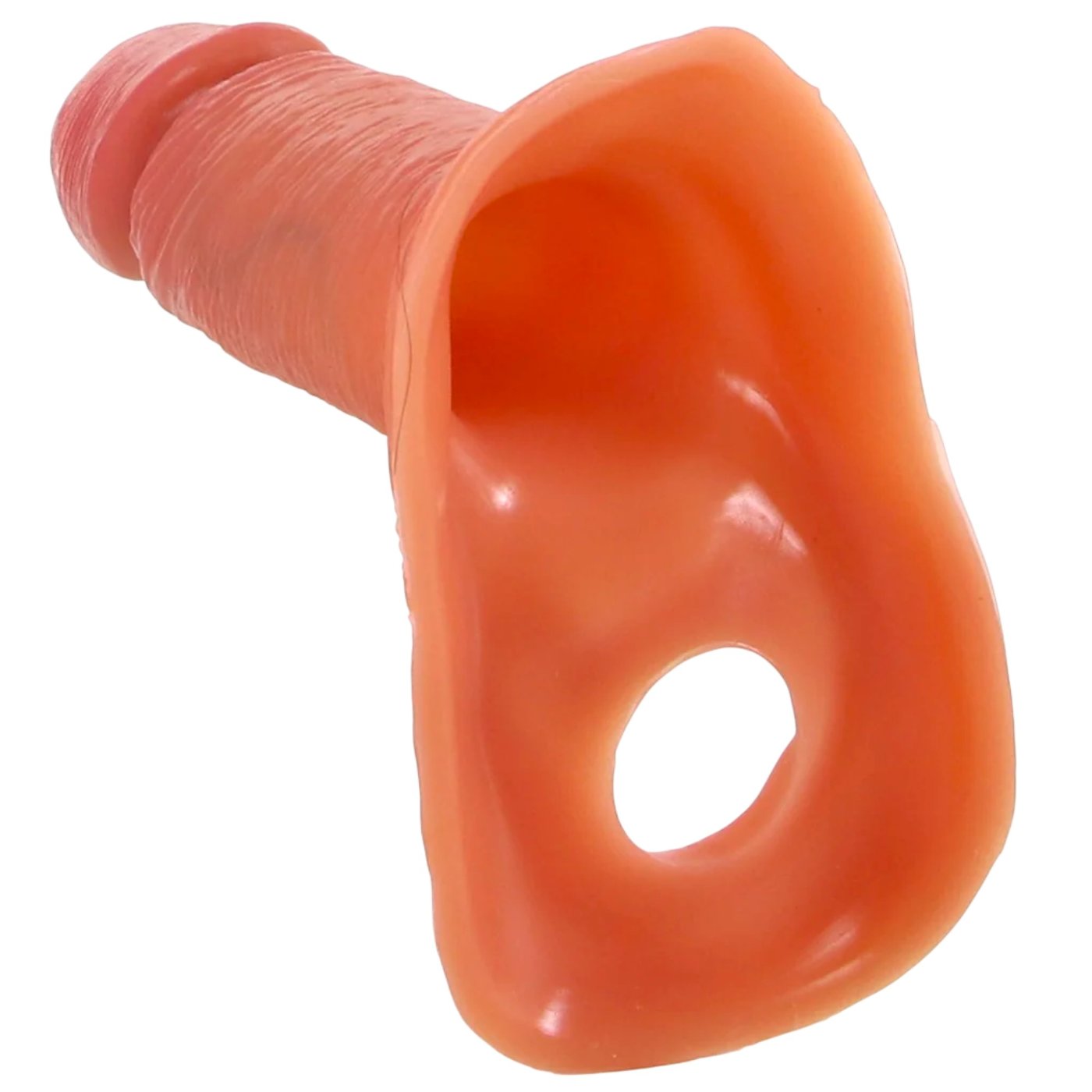 Blue Line 4 Inch Super Real Penis Extension Sleeve with Ball Constriction Loop