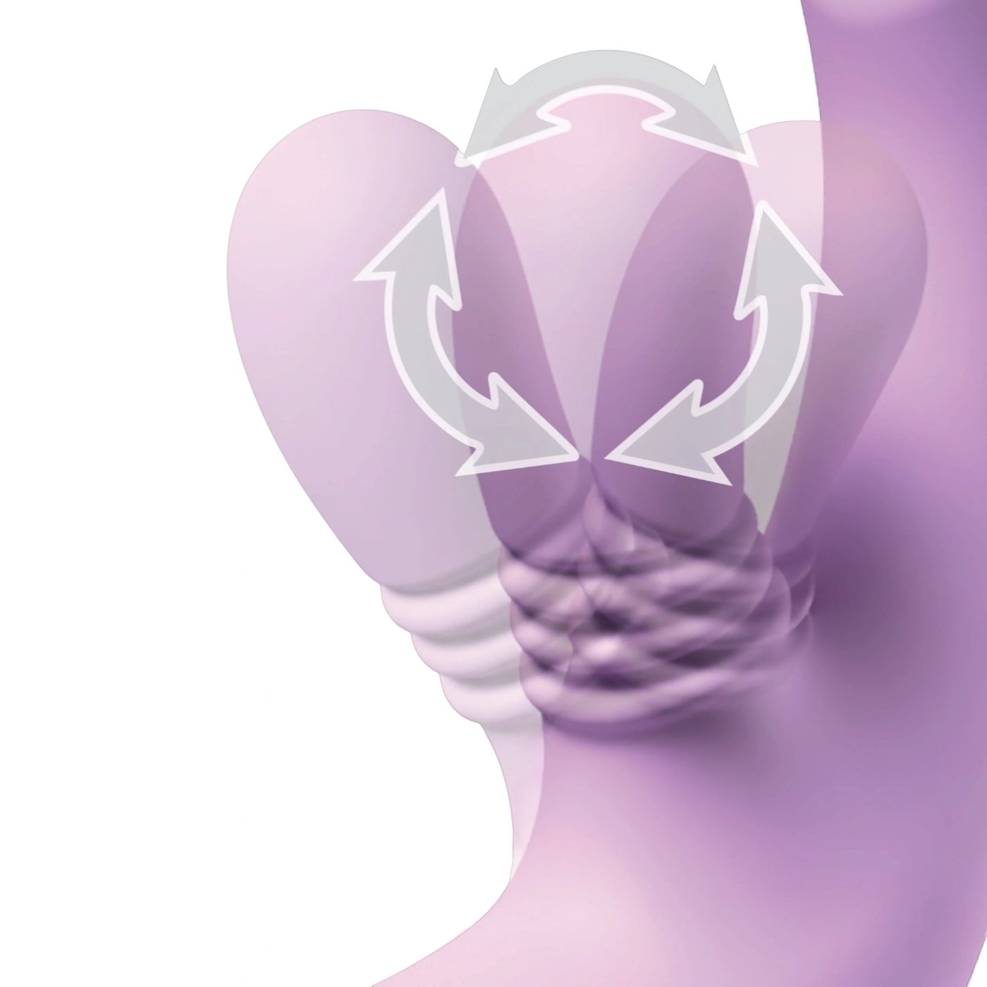 Fantasy For Her IntiMotion Flutter Pro Rechargeable Rabbit Vibrator