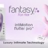 Fantasy For Her IntiMotion Flutter Pro Rechargeable Rabbit Vibrator