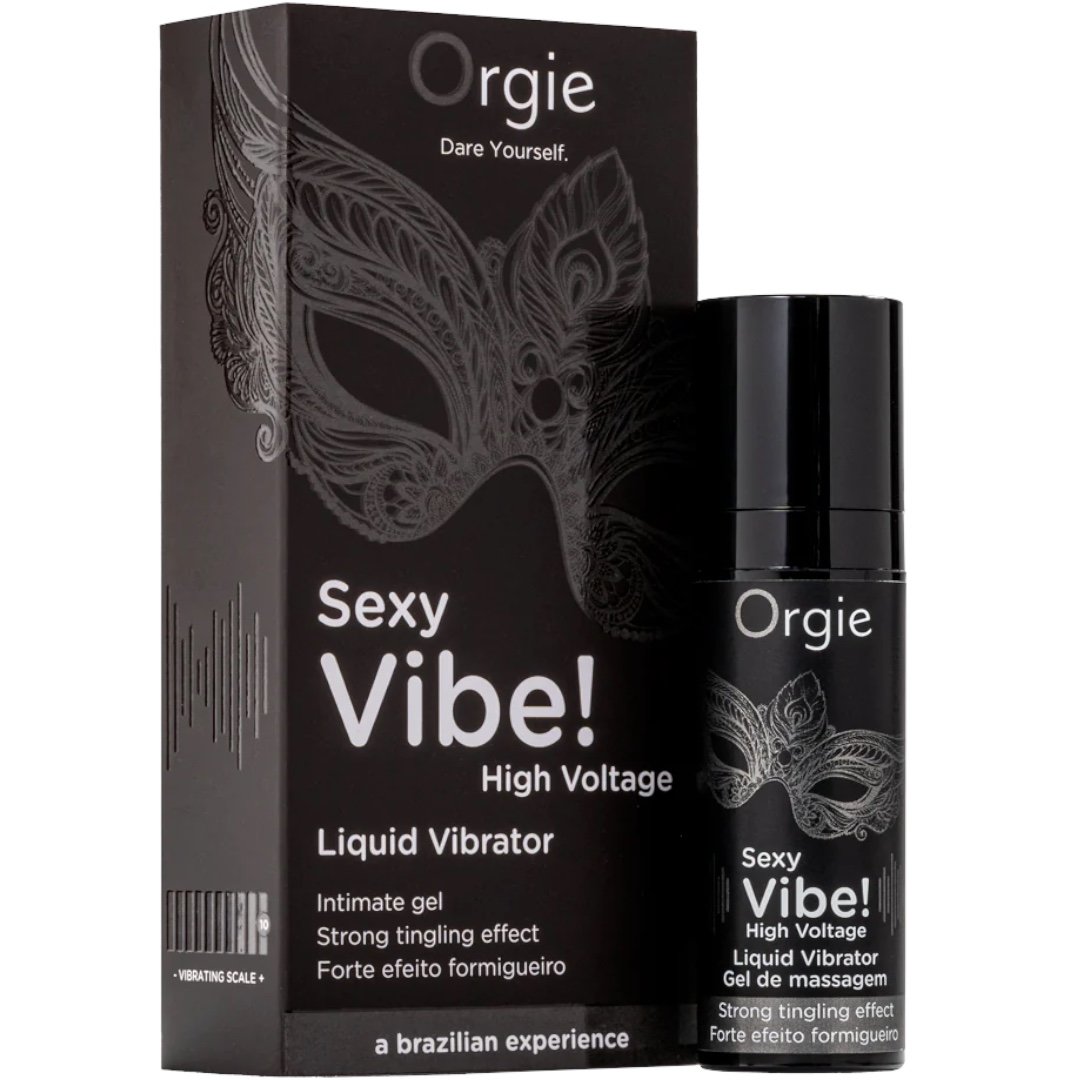 Orgie Sexy Vibe! High Voltage Liquid Vibrator 15ml