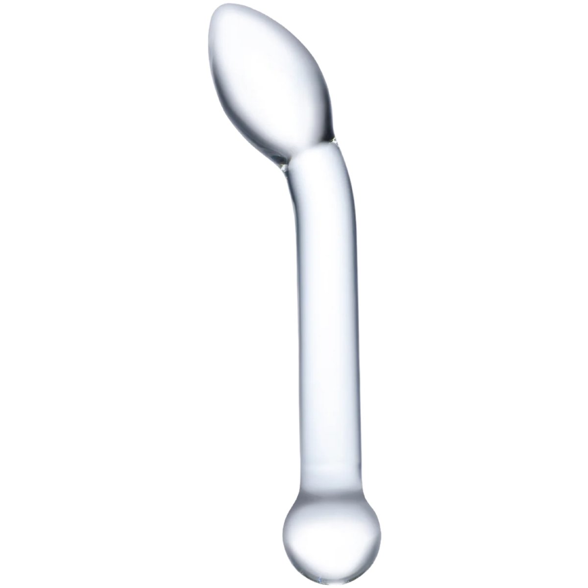 Glas Slimline G-Spot and P-Spot Glass Dildo 8 Inch