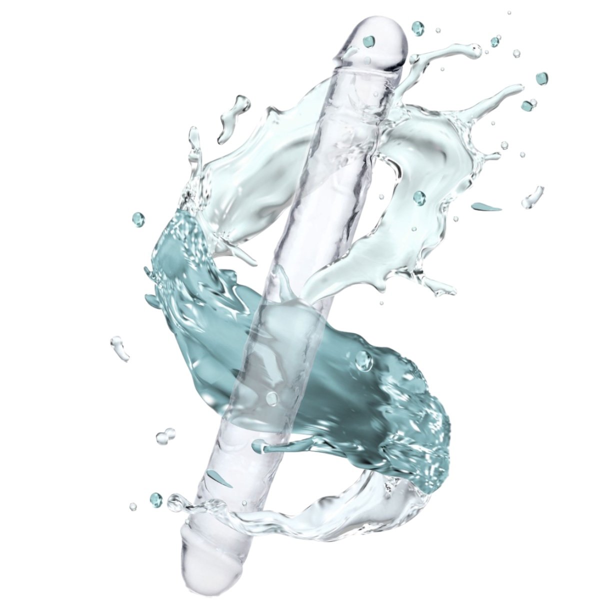Me You Us Ultra Cock Jelly Realistic Double-Ended Dildo 15 Inch