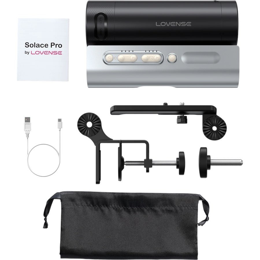 Lovense Solace Pro AI Powered Remote Control Thrusting Male Masturbator