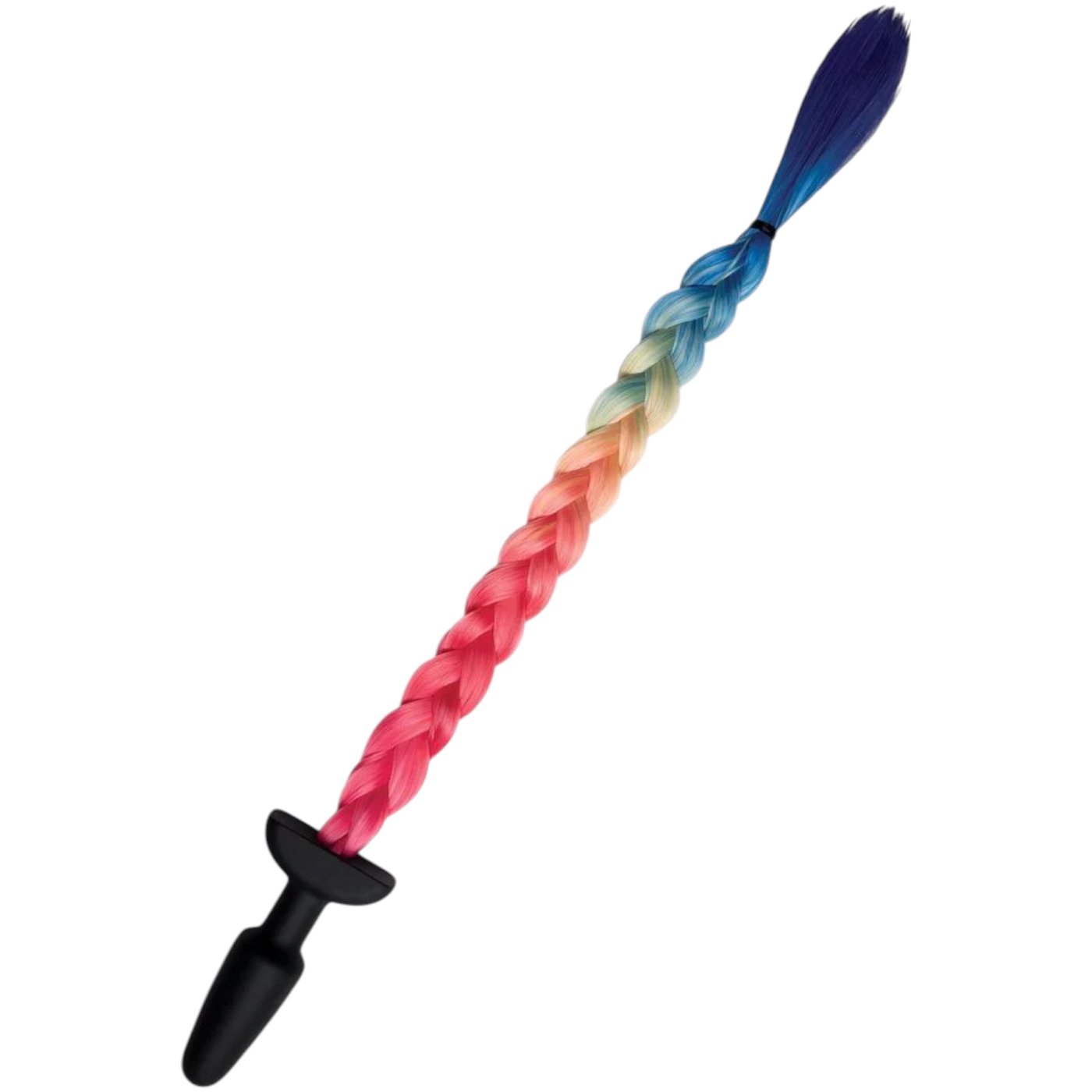 Whipsmart Silicone Rainbow Tail Butt Plug 3.5 Inch