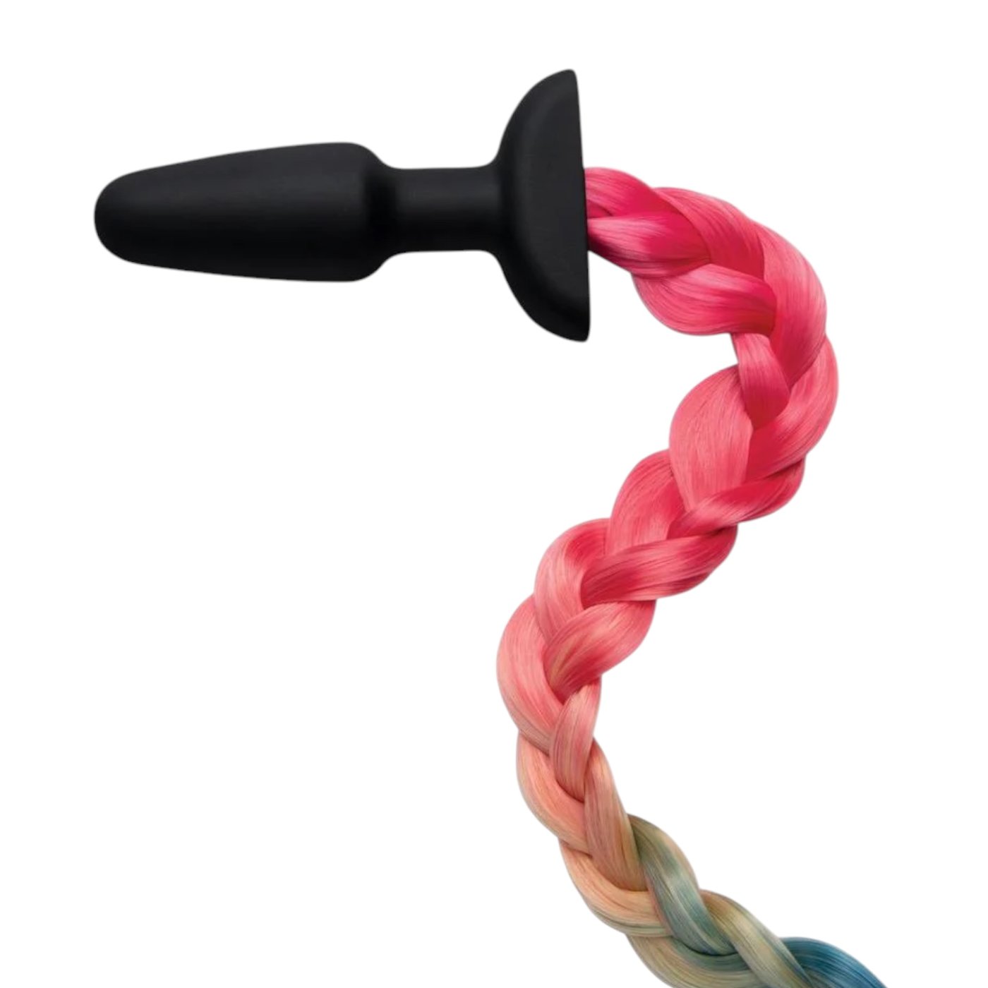 Whipsmart Silicone Rainbow Tail Butt Plug 3.5 Inch