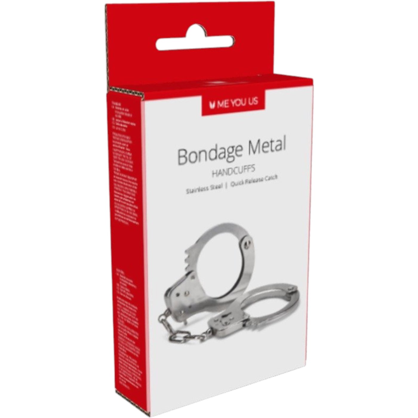 Me You Us Bondage Metal Handcuffs