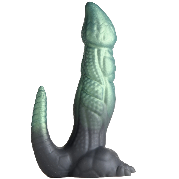 Creature Cocks Dickosaur Dual-Stimulation Silicone Dildo 7.25 Inch