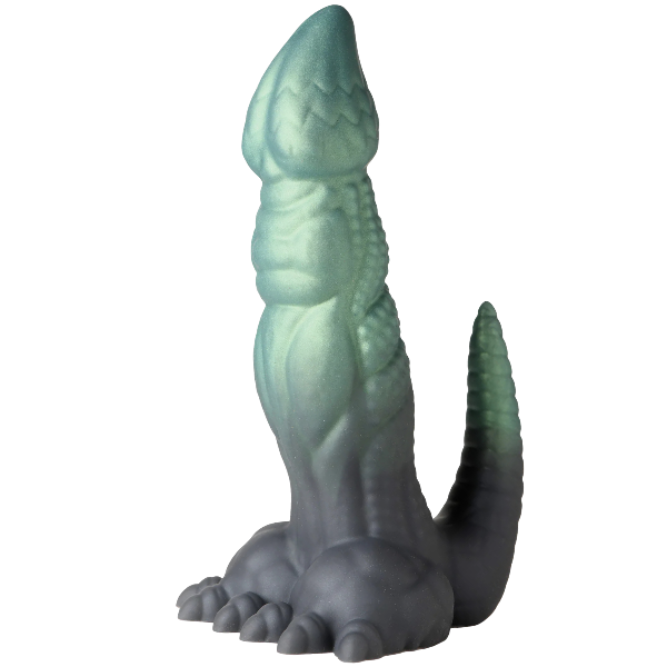 Creature Cocks Dickosaur Dual-Stimulation Silicone Dildo 7.25 Inch