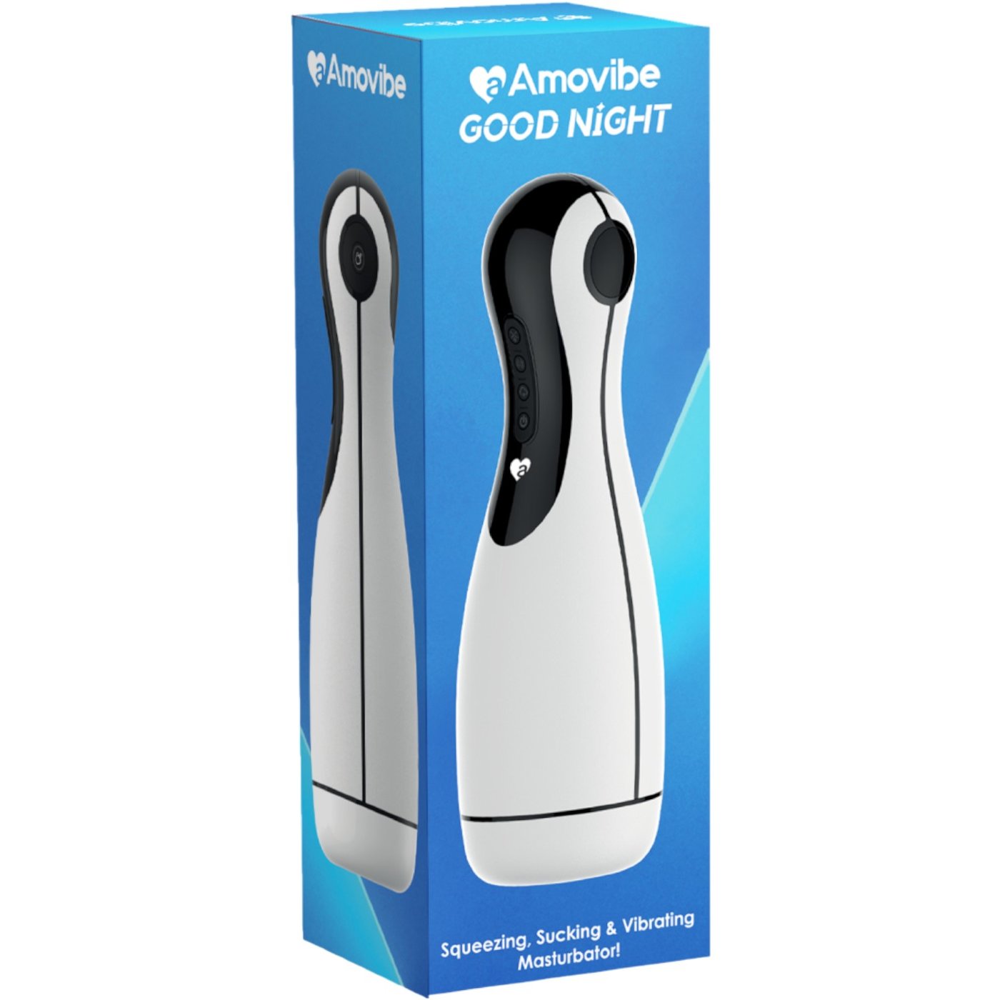 Amovibe Good Night Squeezing Sucking & Vibrating Automatic Male Masturbator