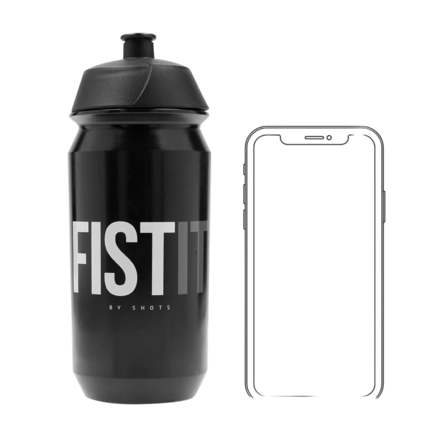 FIST IT Powder Lube Travel Bottle 500 ml