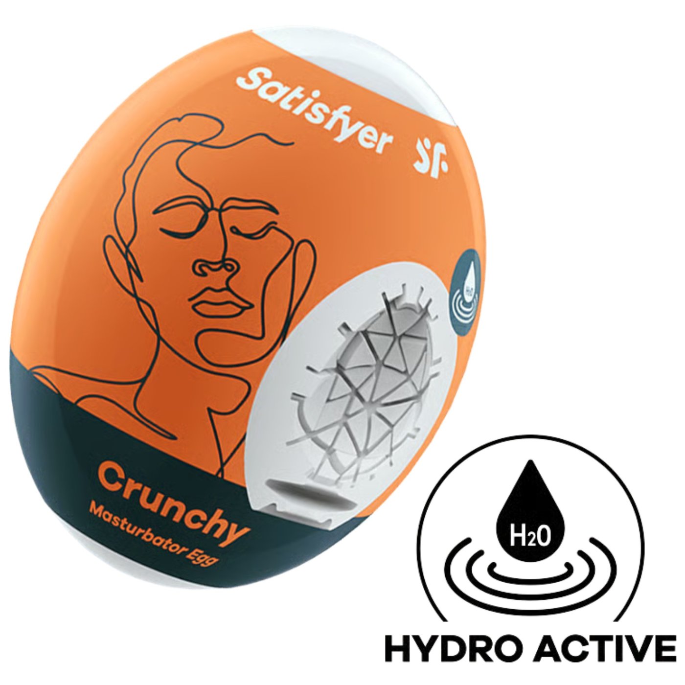 Satisfyer Crunchy Single Male Masturbator Egg