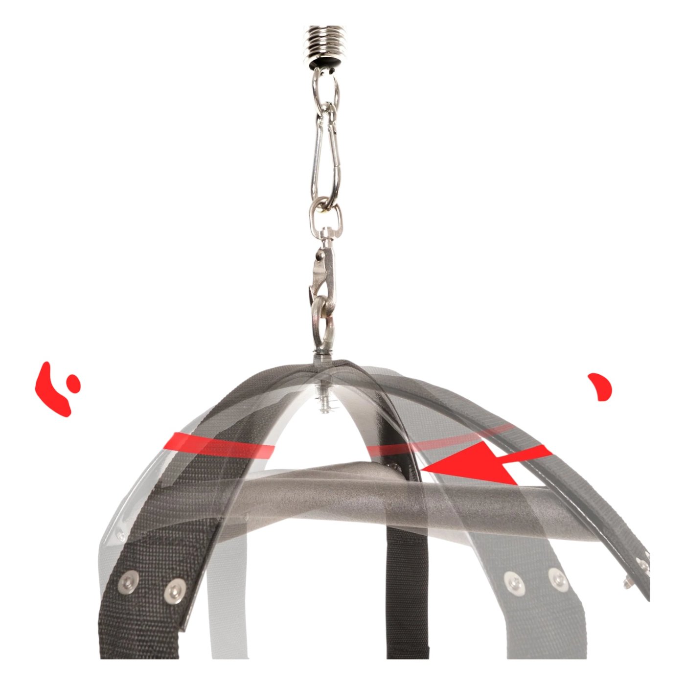 Fetish Fantasy Spinning Fantasy 360° Rotating Sex Swing