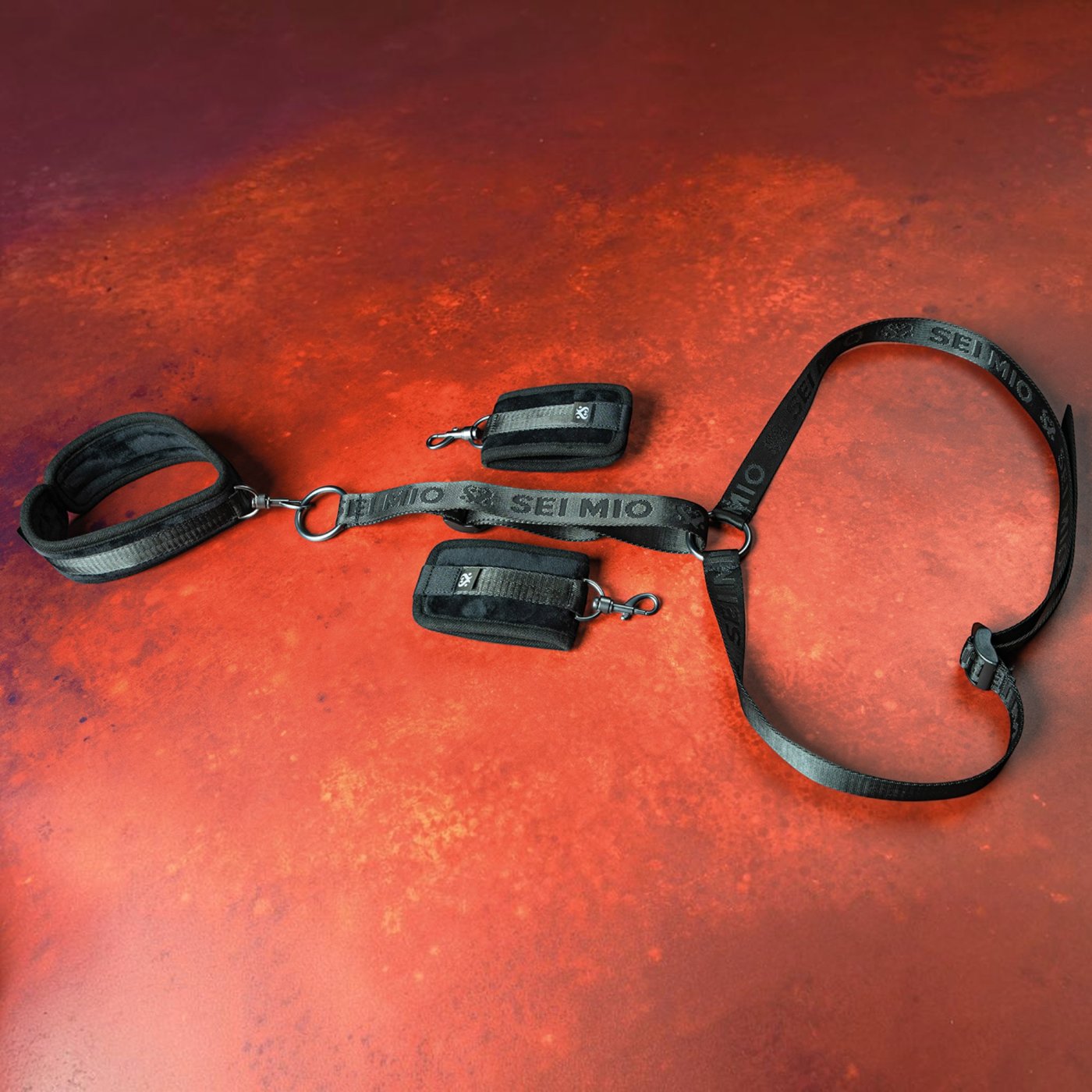Sei Mio Harnessing Potential Bondage Harness with Collar
