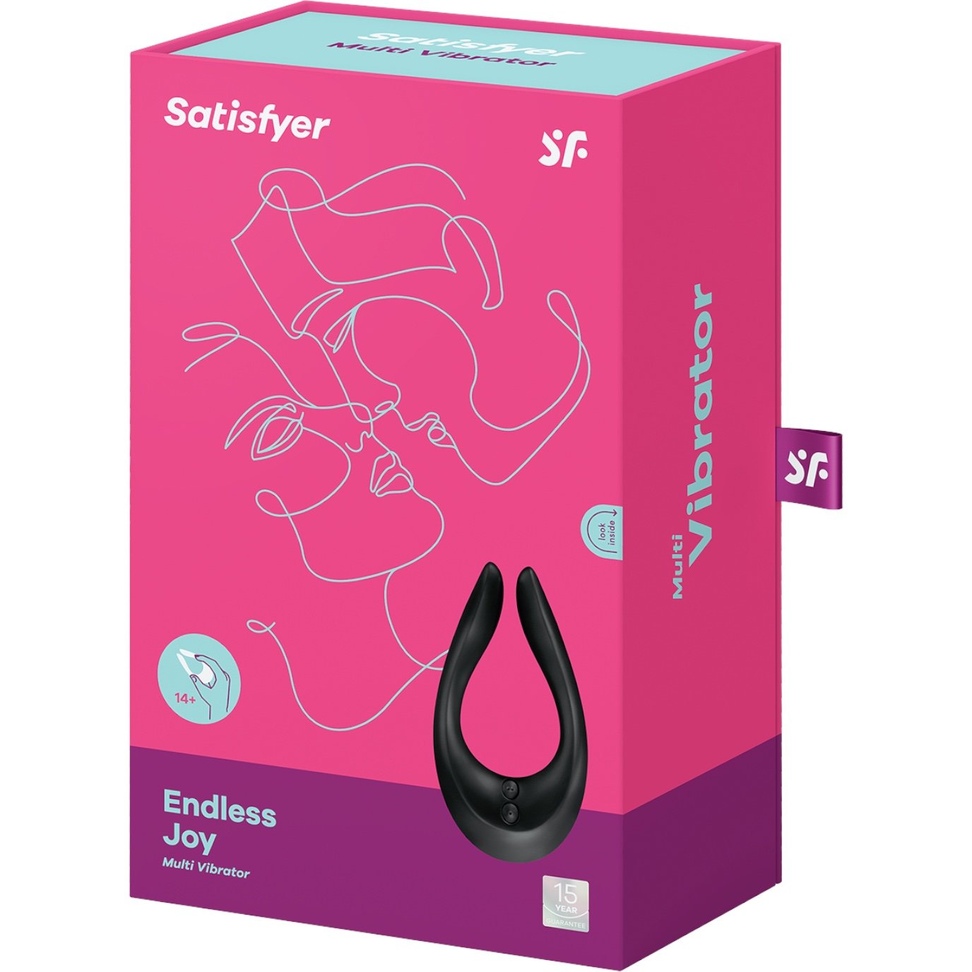Satisfyer Endless Joy Couple’s Vibrator Black