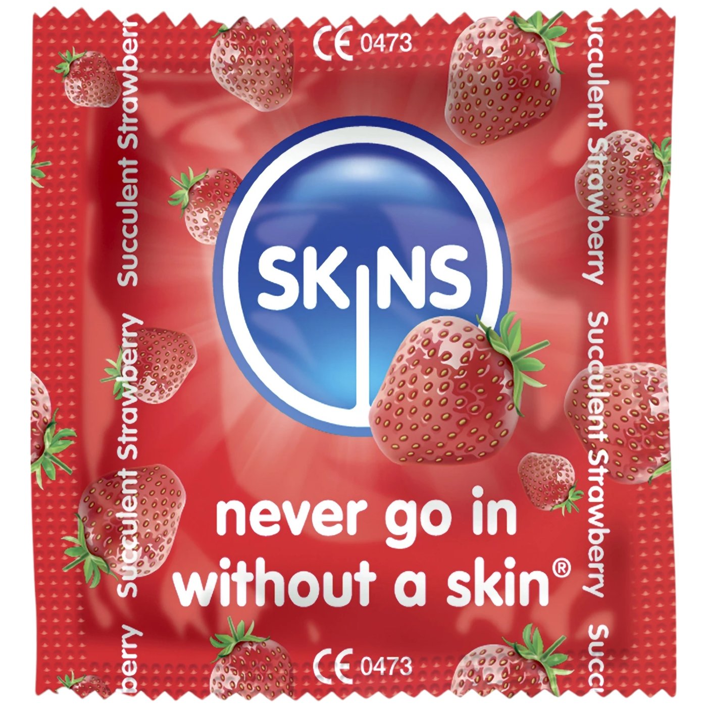 Skins Condoms Strawberry Flavour 500 Bulk Pack