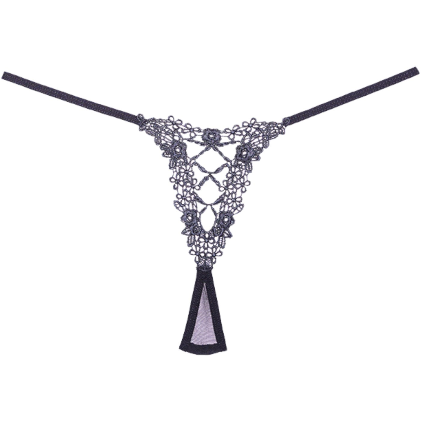 Allure What the Flirt Mesh Thong