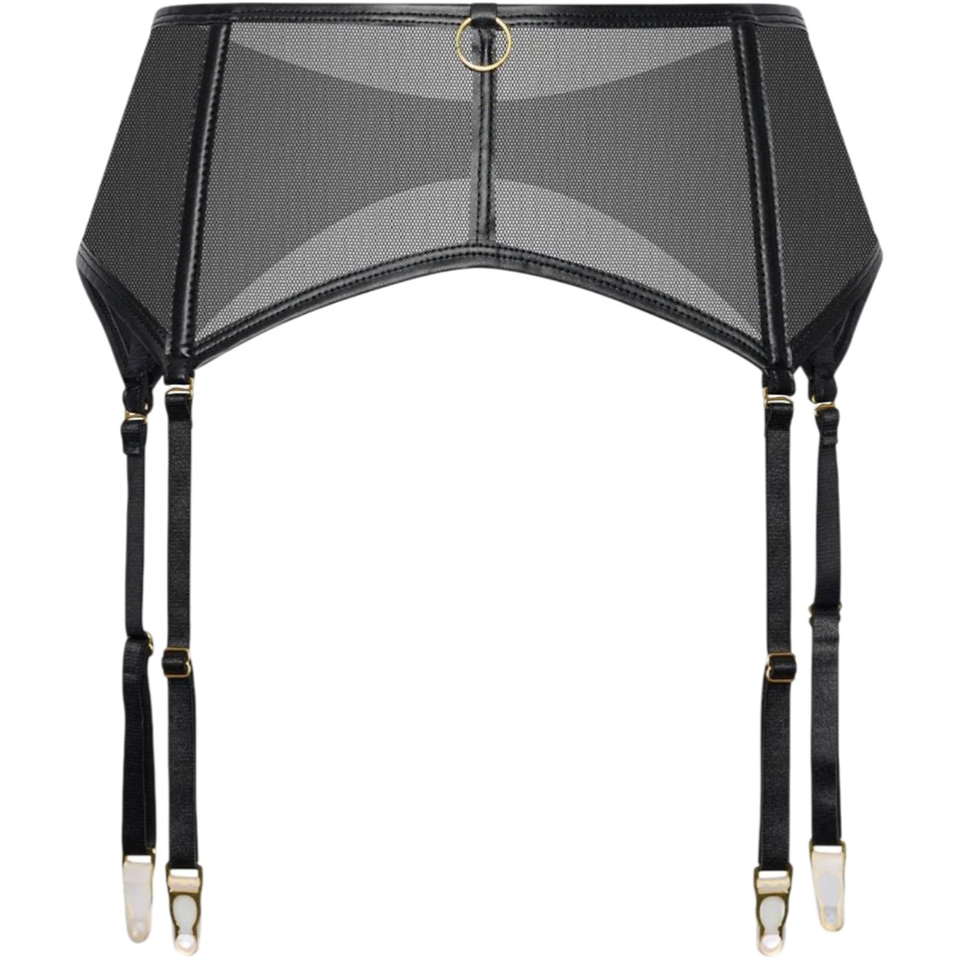 Guilty Pleasure Shimmering Suspender Belt