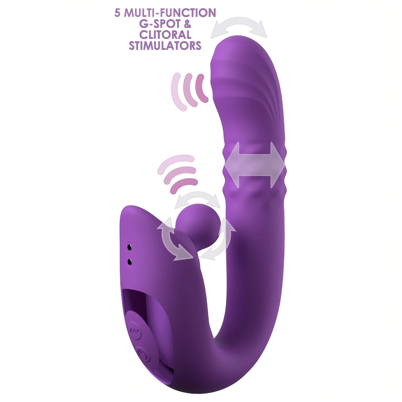Fantasy For Her Harmoni Pro Throbbing Rabbit Vibrator