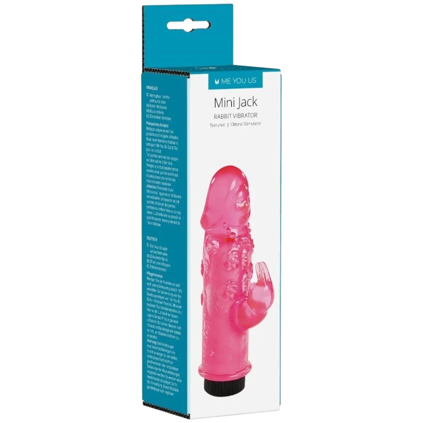 Me You Us Mini Jack Rabbit Vibrator Pink
