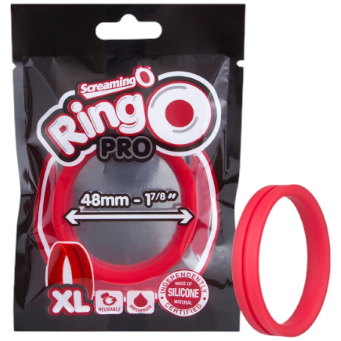 Screaming O RingO Pro Cock Ring XL Red