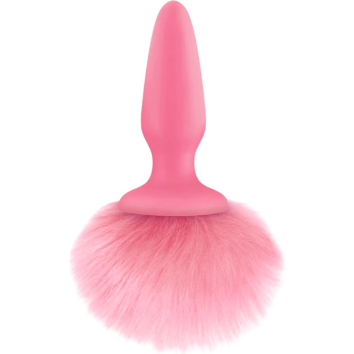 Pink Bunny Tail Butt Plug