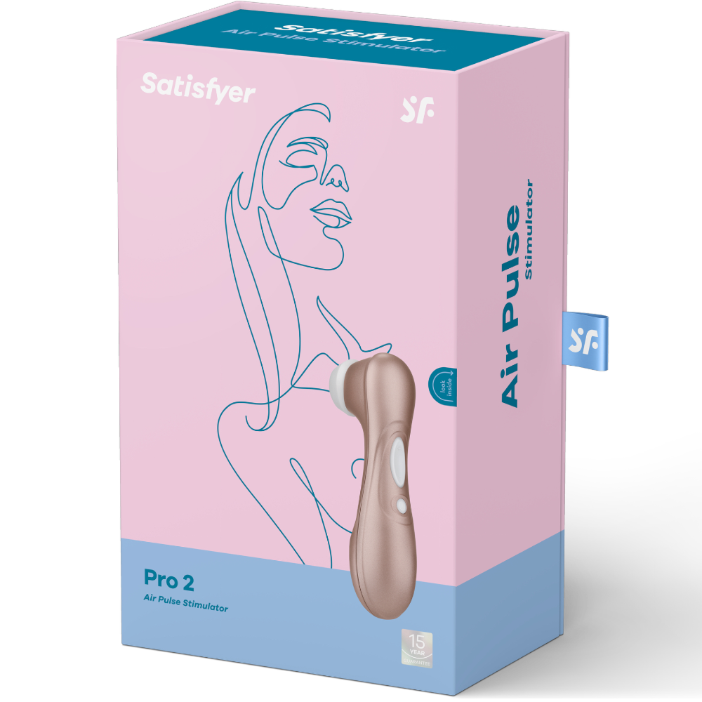 Satisfyer Pro 2 Generation 2 Air Pulse Clitoral Stimulator Pink