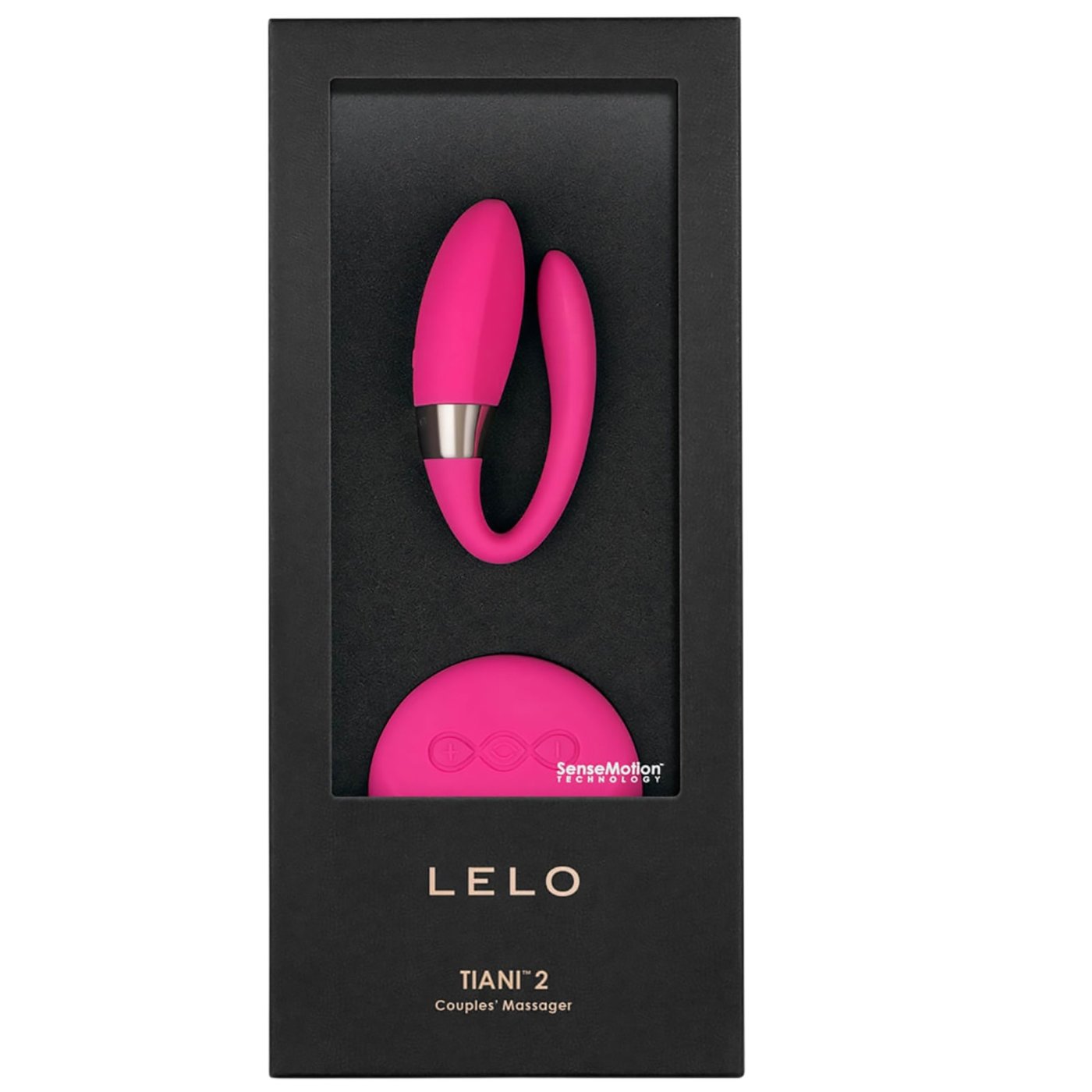 LELO Tiani 2 Remote Controlled Rechargeable Couples Vibrator Cerise