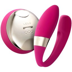 LELO Tiani 2 Remote Controlled Rechargeable Couples Vibrator Cerise