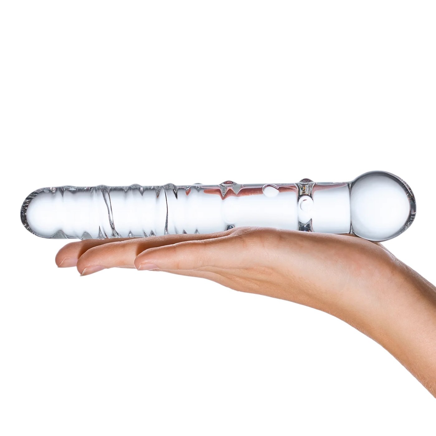 Glas Callisto Clear Glass Dildo 7 Inch