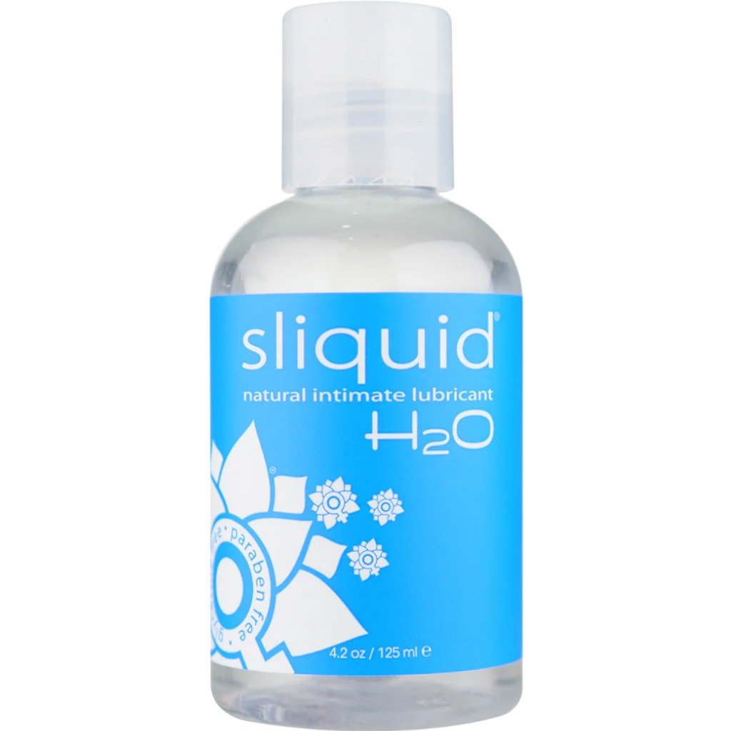 Sliquid Naturals H2O Water-Based Lubricant 125ml