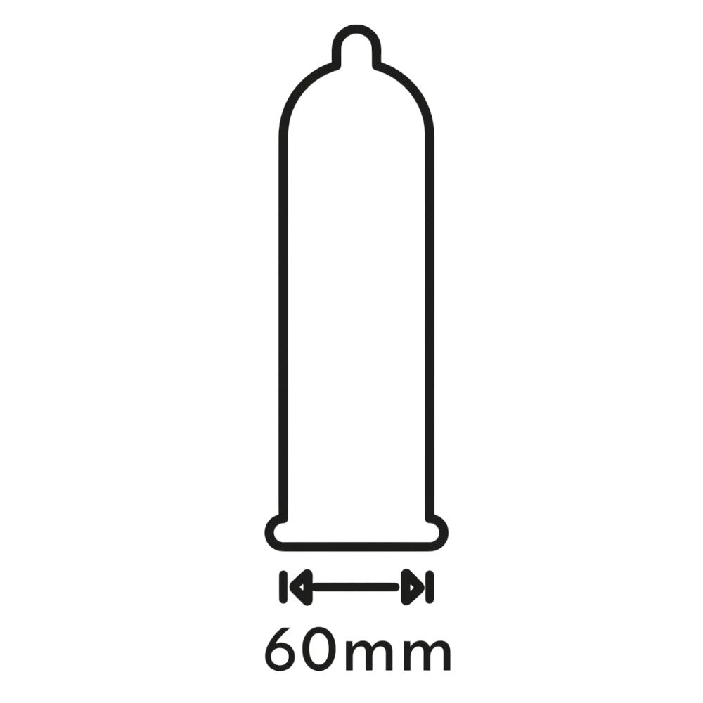 Secura Kondome Extra Large 60mm Condoms 48 Pack