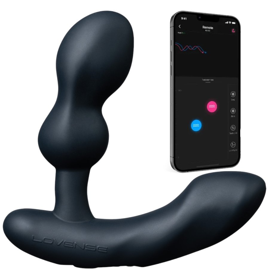 Lovense Edge 2 Dual-Motor App-Controlled Rechargeable Prostate Massager