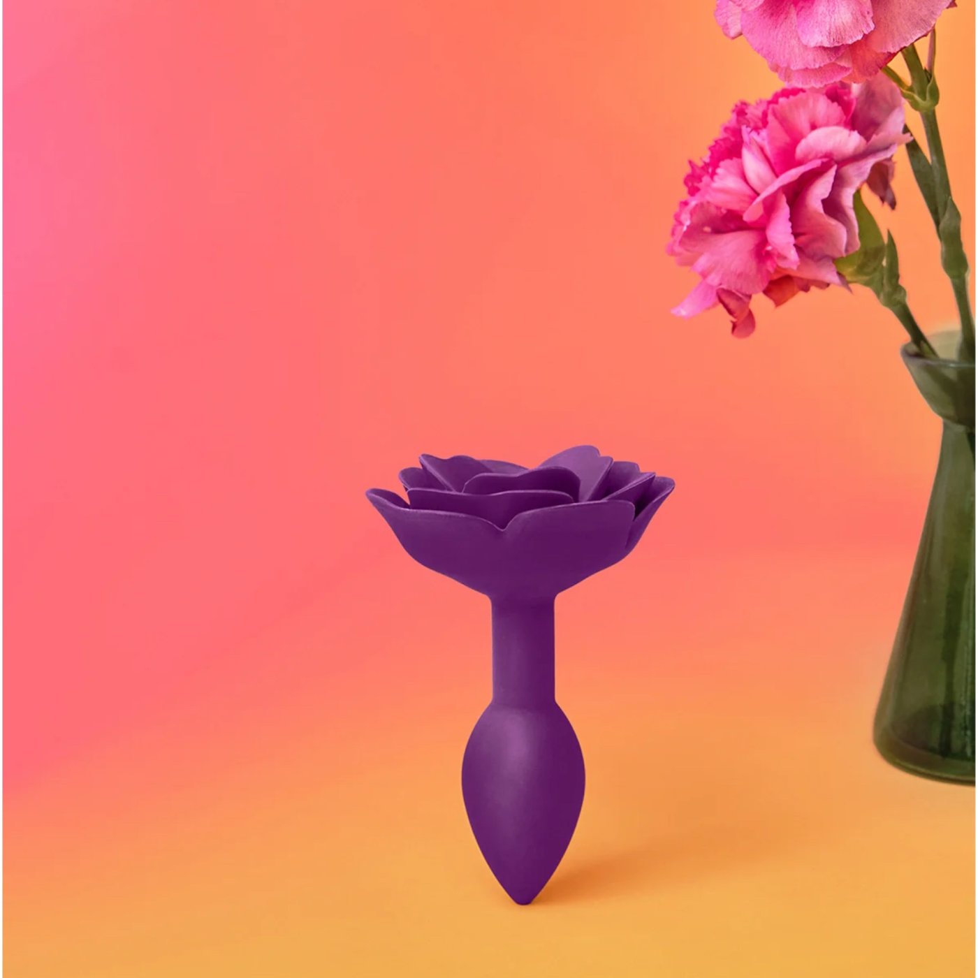 Love to Love Open Rose Small Silicone Butt Plug