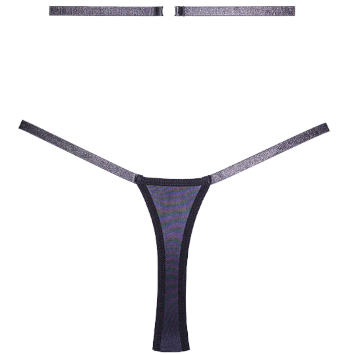 Allure Cherished Lace Thong with Criss-Cross Waist Straps