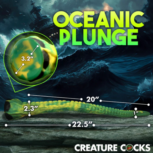 Creature Cocks Titan Tentacle Extra Long Silicone Dildo 22.5 Inch