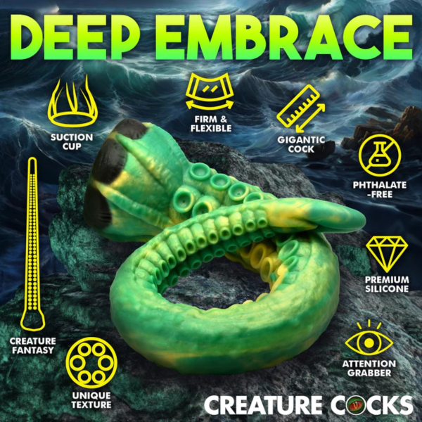 Creature Cocks Titan Tentacle Extra Long Silicone Dildo 22.5 Inch