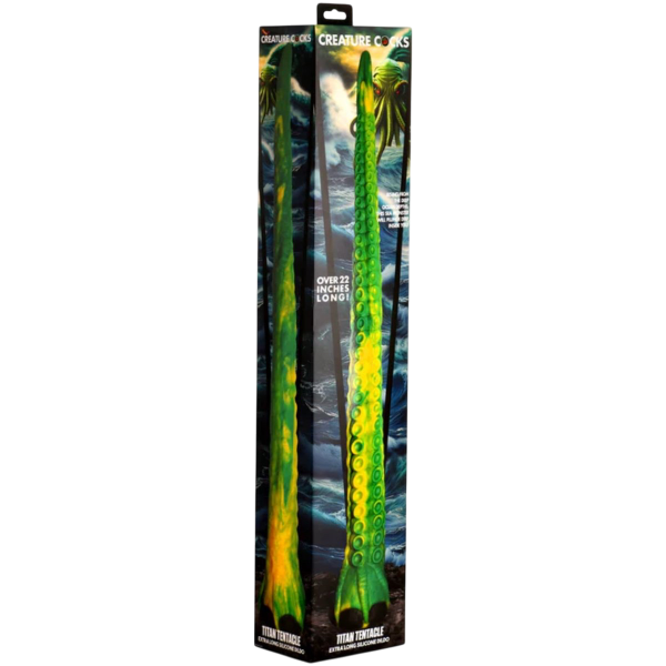 Creature Cocks Titan Tentacle Extra Long Silicone Dildo 22.5 Inch