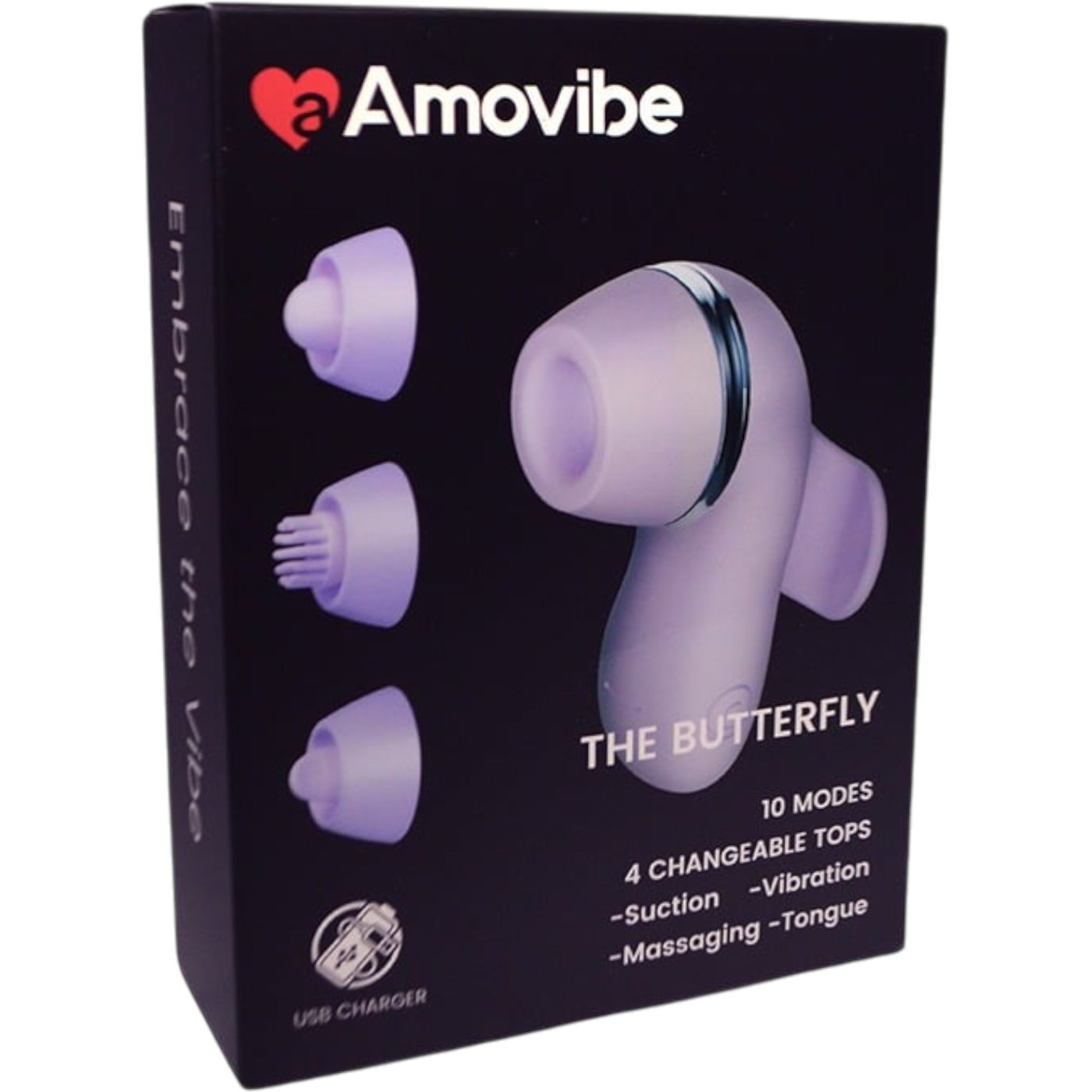 Amovibe The Butterfly Rechargeable Finger Clitoral Vibrator
