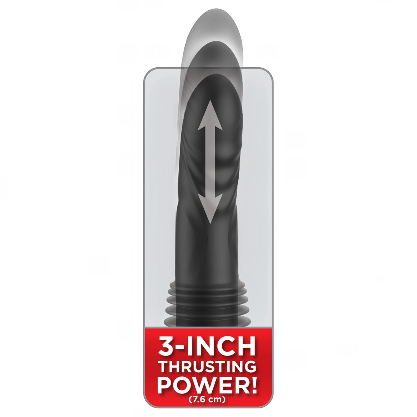 Fetish Fantasy Ultimate Silicone Thruster 3-Speed Thrusting Dildo