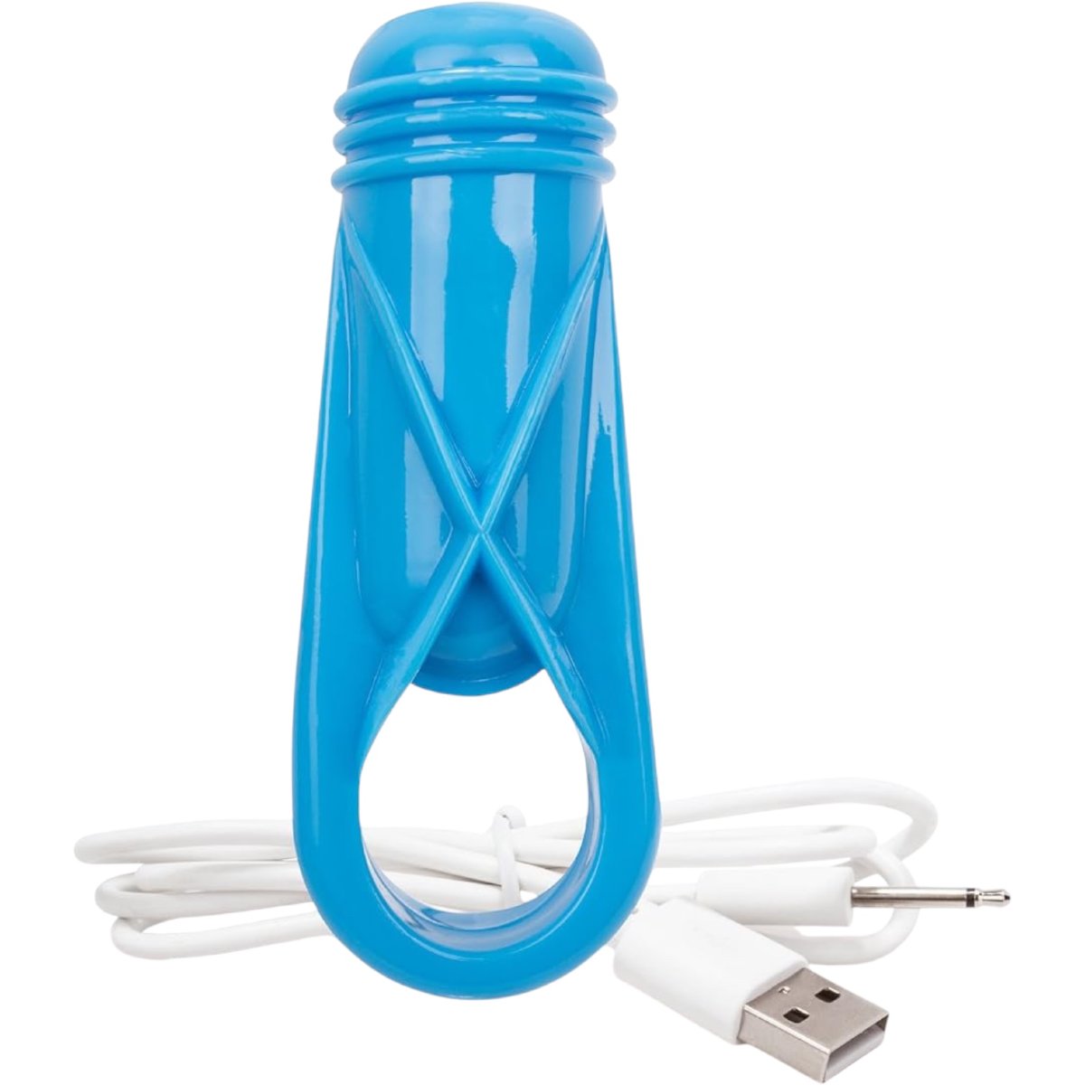 Screaming O Charged OYeah! Plus Rechargeable Vibe Ring Blue