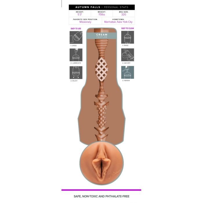 Fleshlight Girls Autumn Falls Male Masturbator