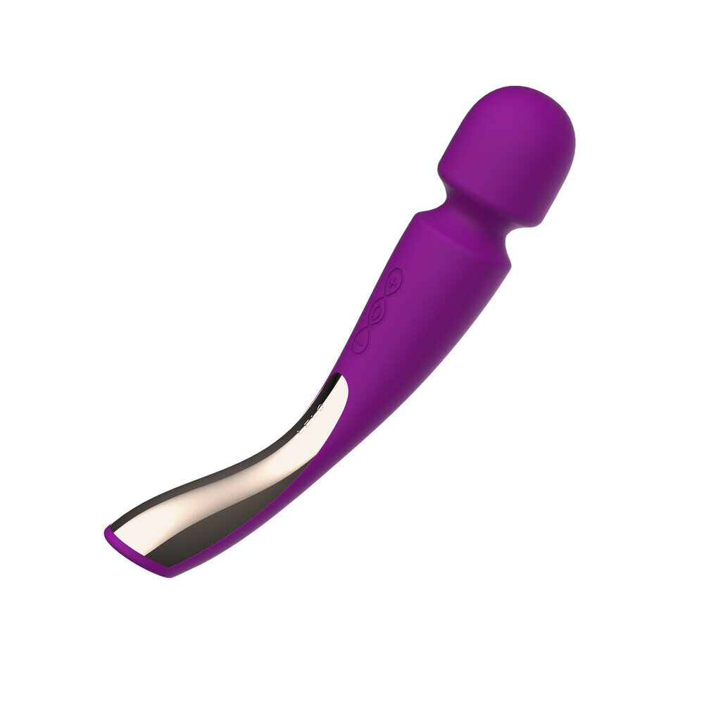LELO Smart Wand 2 Medium Rechargeable Vibrator Deep Rose