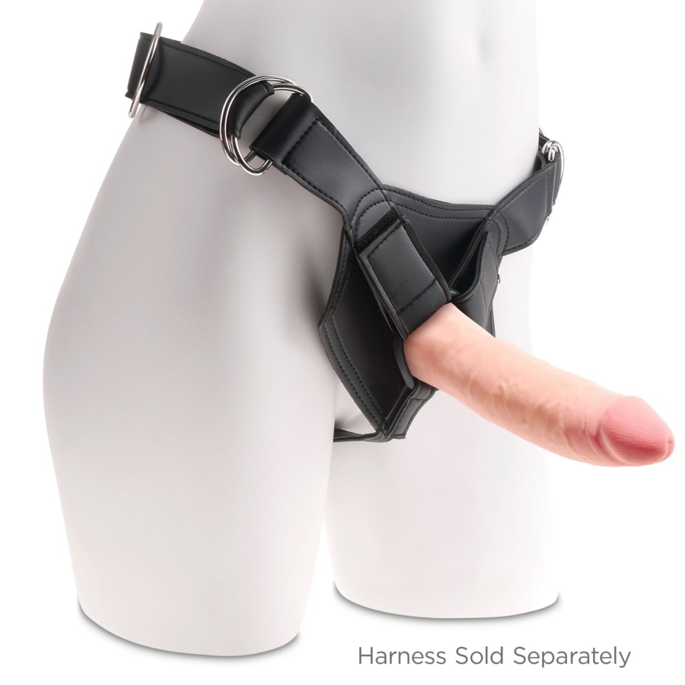 King Cock Plus 8 Inch Triple Density Realistic Dildo with Suction Cup