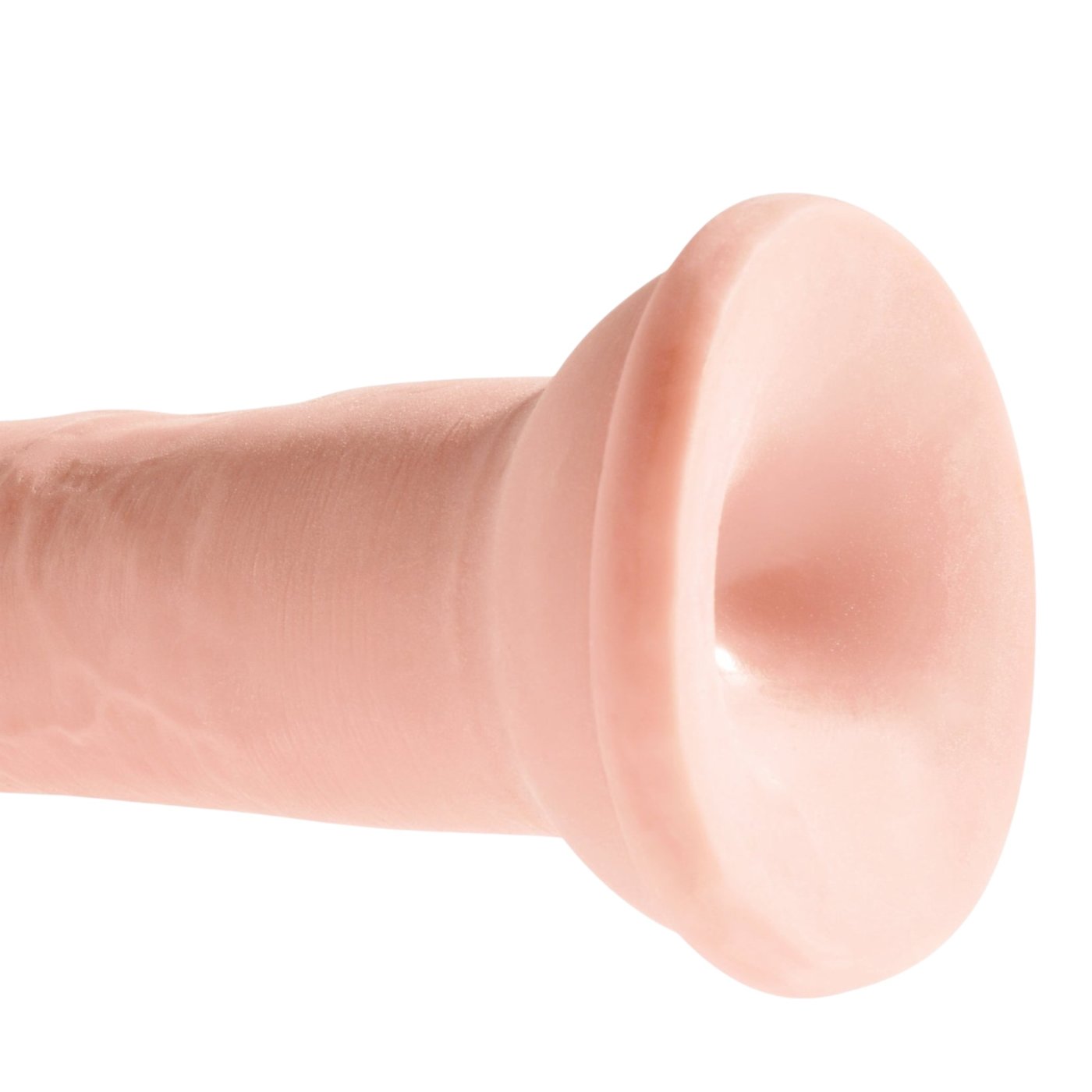 King Cock Plus 8 Inch Triple Density Realistic Dildo with Suction Cup
