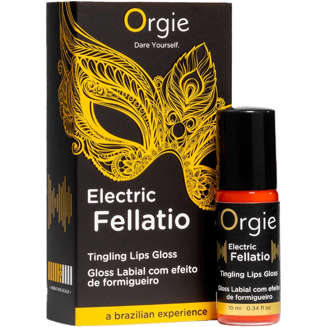 Orgie Electric Fellatio Tingling Lip Gloss 10ml